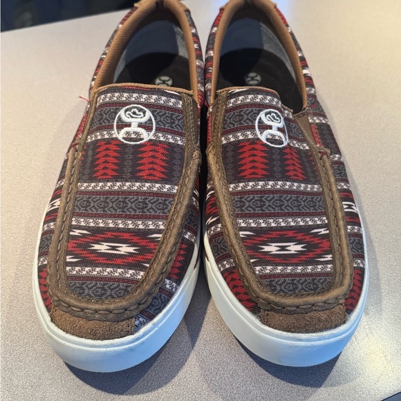 Twisted X Other - Hooey by Twisted X Mens Southwestern Print Casual Slip-On Lopers Size 11